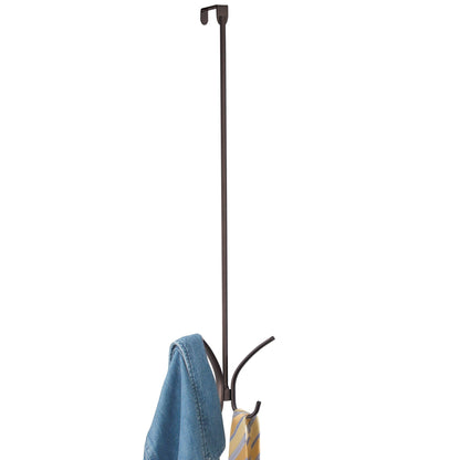 iDesign Axis Easy Reach Quad Hook, Bronze, 24"