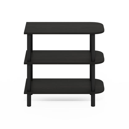 Furinno Turn-N-Tube Shoe Rack, 3-Tier Narrow Shoe Organizer, Shoe Rack Storage with Curved