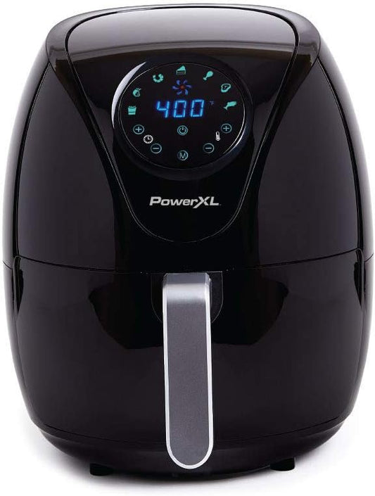 PowerXL Air Fryer 7 QT Maxx Classic, Extra Hot Air Fry, Cook, Crisp, Broil, Roast, Bake, High Gloss
