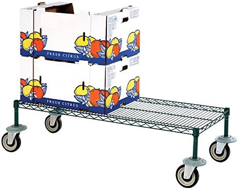 Omega Products Corporation 21" Deep x 60" Wide x 20" High Freezer Mobile Dunnage Rack