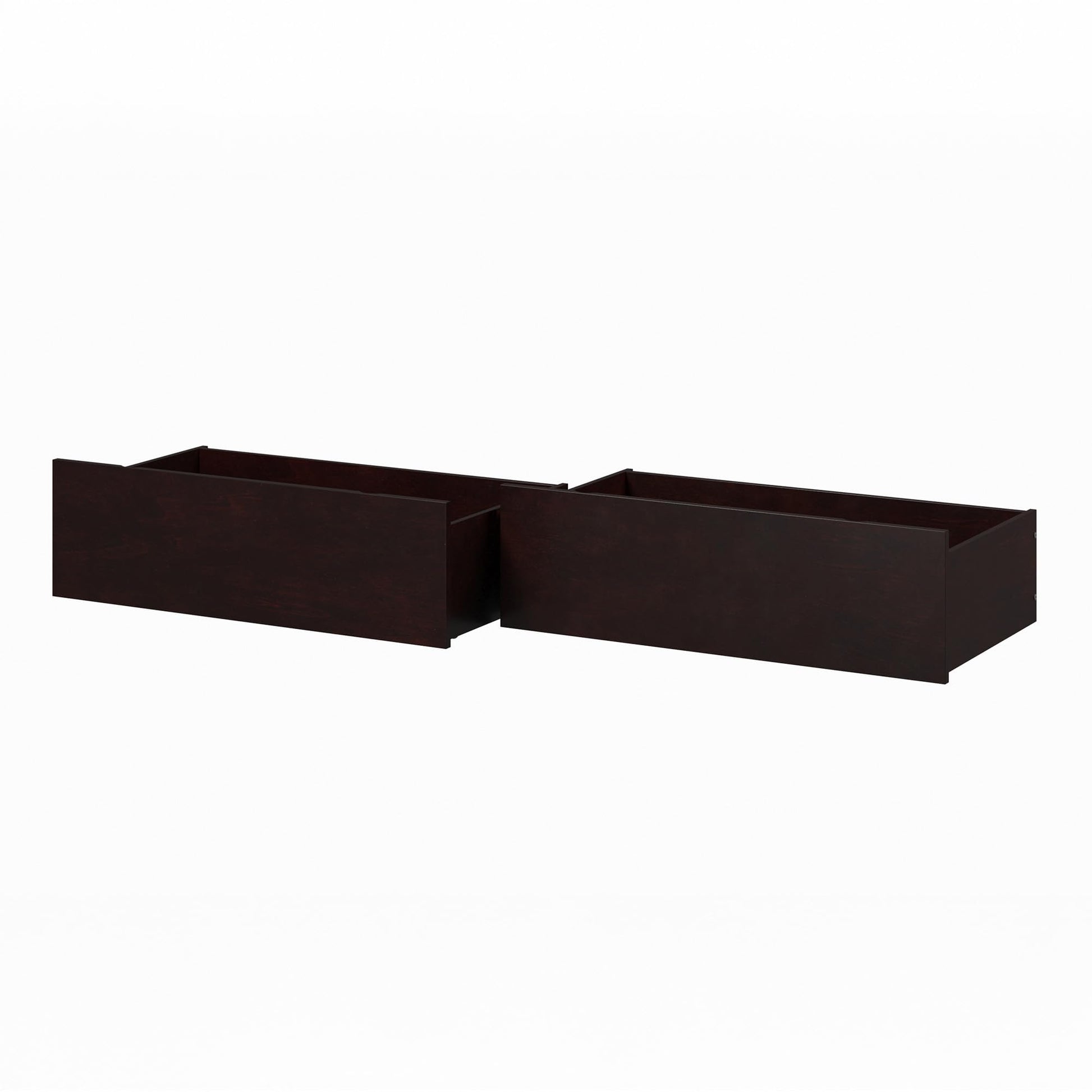 AFI Queen/King/Twin XL Under Bed Storage Drawers (Set of 2), Espresso