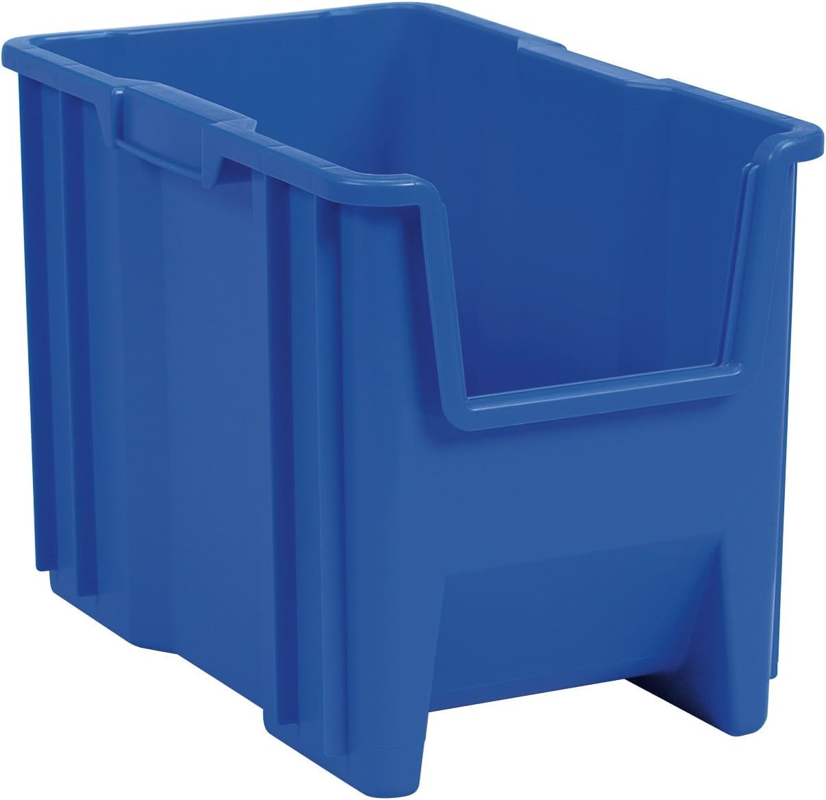 Akro-Mils 13014 Stak-N-Store Stackable Storage Bins, Heavy Duty Garage Storage Containers, Open