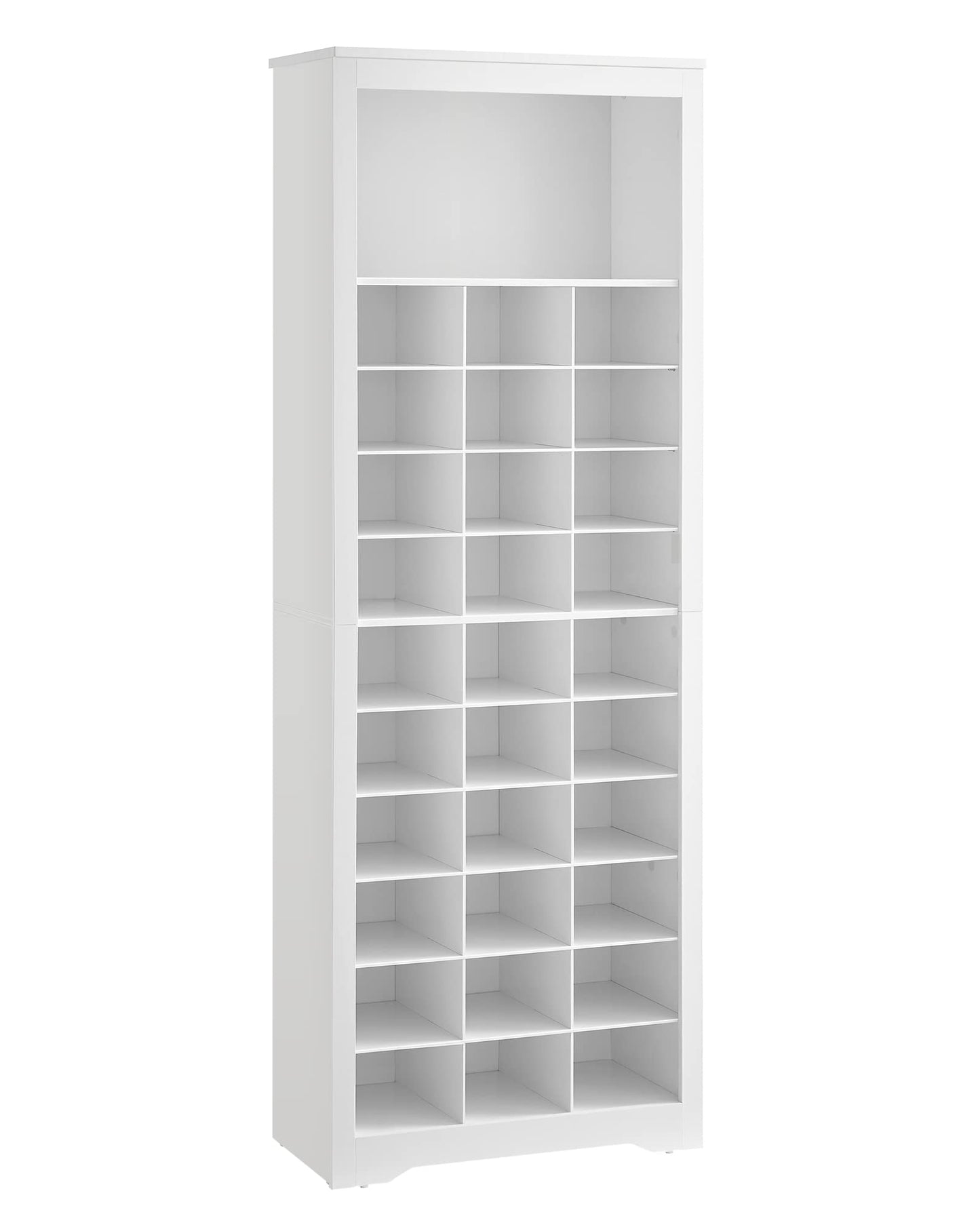 VASAGLE Shoe Storage Cabinet, 10 Tier Shoe Rack Organizer, Holds Up to 30 Pairs of Shoes, for