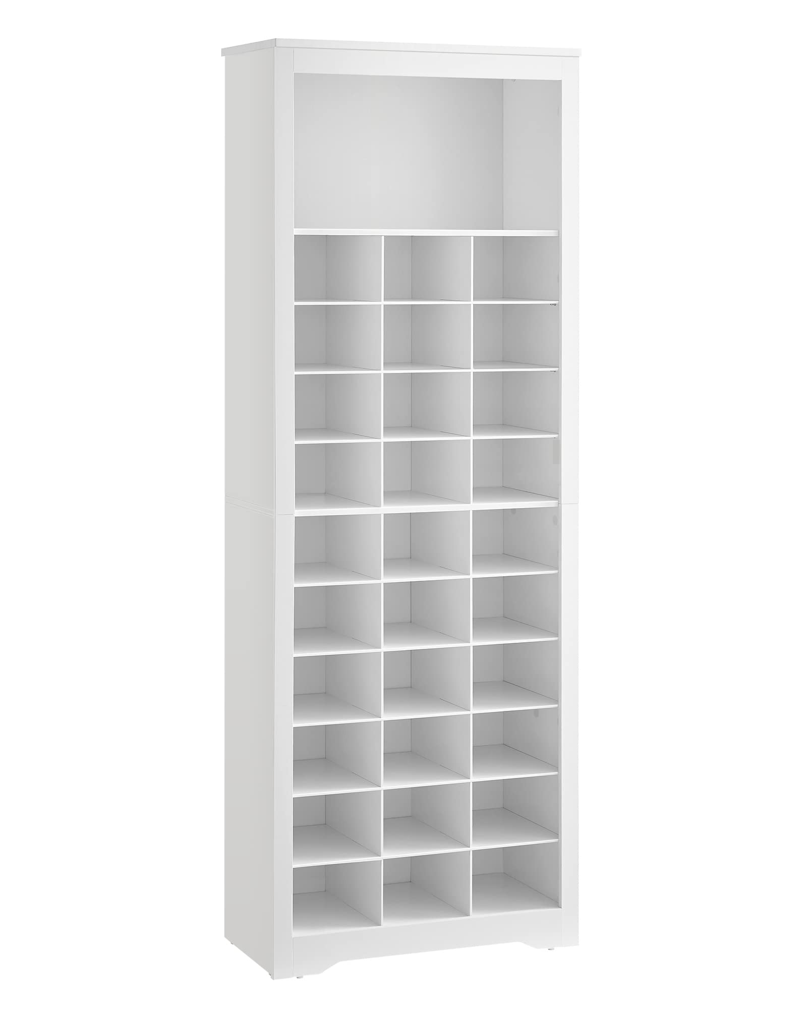 VASAGLE Shoe Storage Cabinet, 10 Tier Shoe Rack Organizer, Holds Up to 30 Pairs of Shoes, for