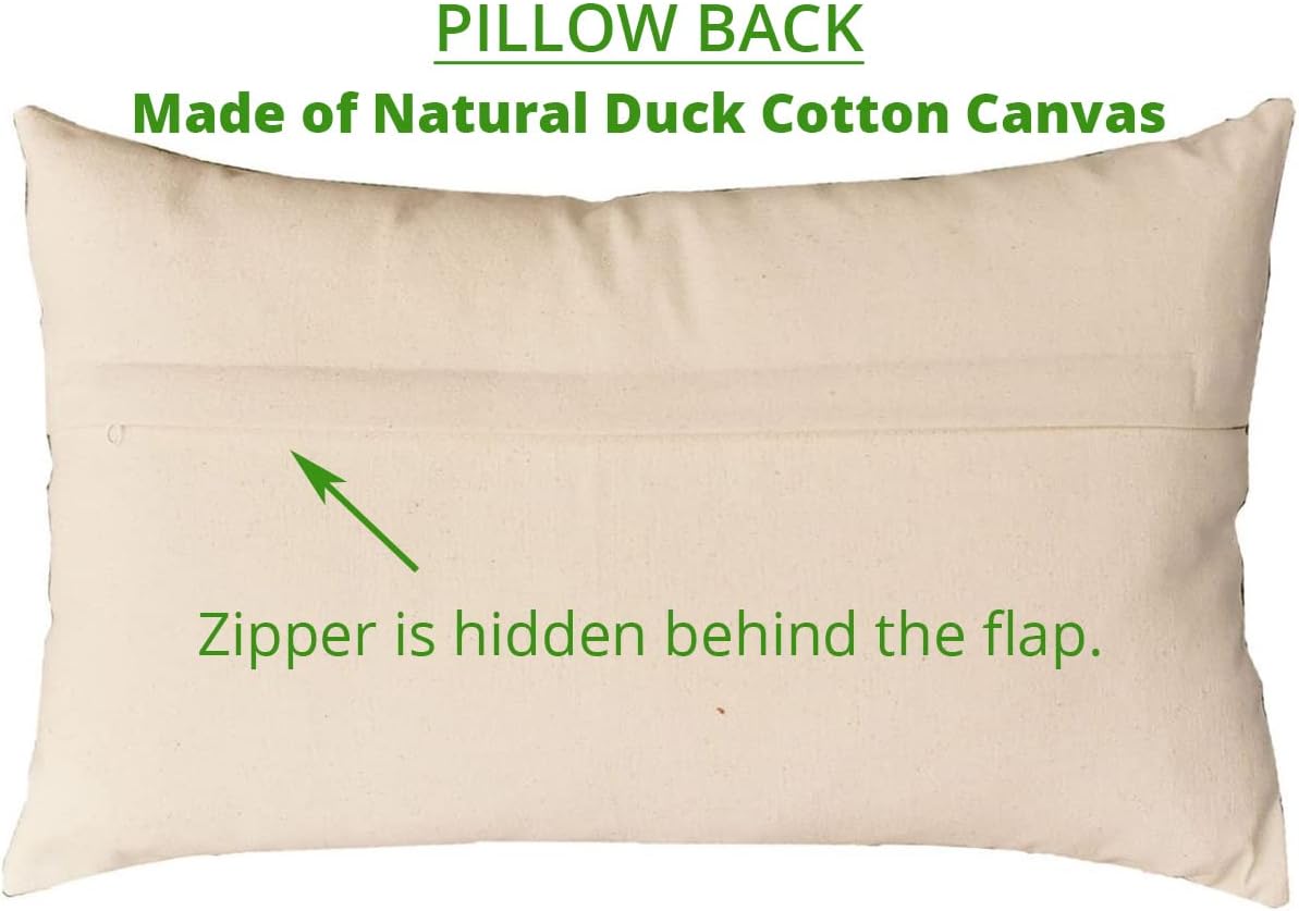 Lumbar Cream Floral Pillow Cover Polish Flower Accent Chair Pillowcase Couch Modern Farmhouse Couch Cushion Hand Embroidered Wool Size 14x20 Inch