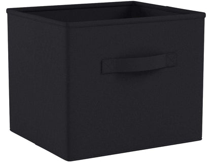 Winsome Capri Foldable Fabric Basket, Black, 6/Pack (22611)