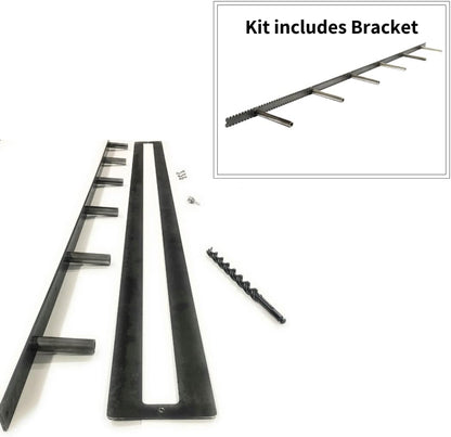 Floating Shelf Brackets - Sheppard Brackets - Easy Install - Heavy Duty (70 inch Build Kit)