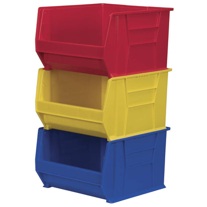 Akro-Mils 30283 Super-Size AkroBins Plastic Storage Bins, Space-Saving Stackable Bins for Garage