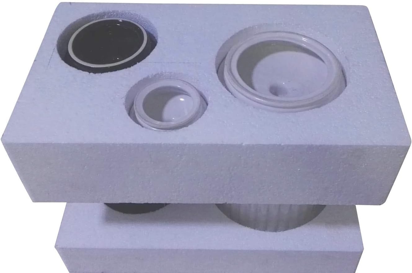 Omniware Simsbury 3-Piece Canister Set - Stoneware Kitchen Storage with Silicone-Sealed Lids, Lead-Free Glaze & Dishwasher Safe - Rustic Farmhouse-Style Flour & Sugar Containers (Black)