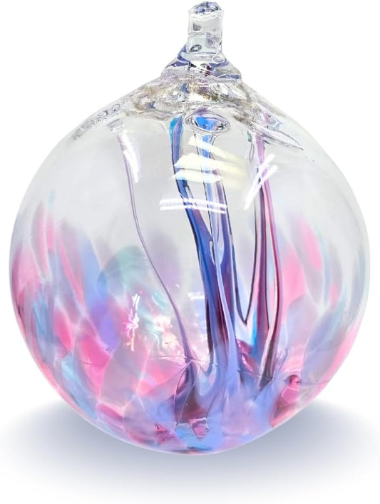 Luke Adams Handmade Glass Gazing Balls for Garden on Clearance – Hand Blown Glass Gazing Ball for