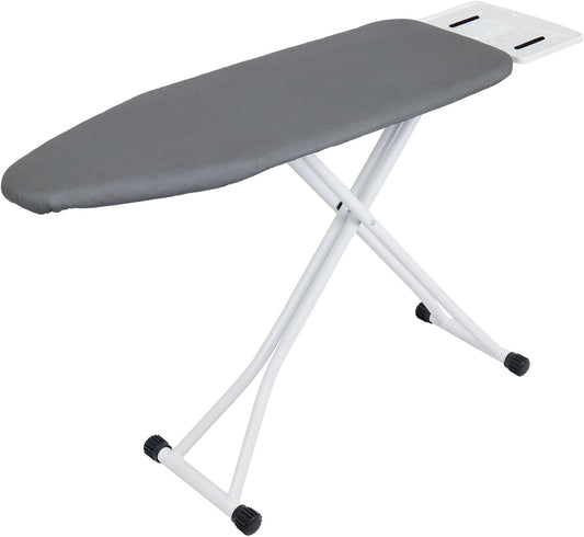 Ironing Board 48" X 13" with Safety Iron Rest Height Adjustable Iron Table Features Reinforced