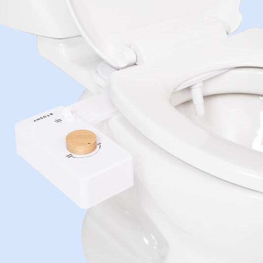 TUSHY Classic 3.0 Bidet Toilet Seat Attachment - A Non-Electric Self Cleaning Water Sprayer with