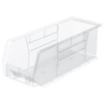 Akro-Mils 30224 AkroBins Plastic Storage Bins, 11"x 4"x 4", Clear, 12-Pack