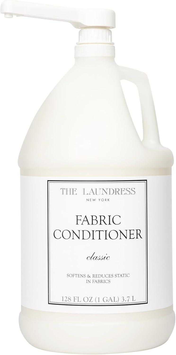 The Laundress Signature Fabric Conditioner Classic, Concentrated Fabric Softener Liquid, Soften Fabrics, Reduces Static,128 Fl Oz