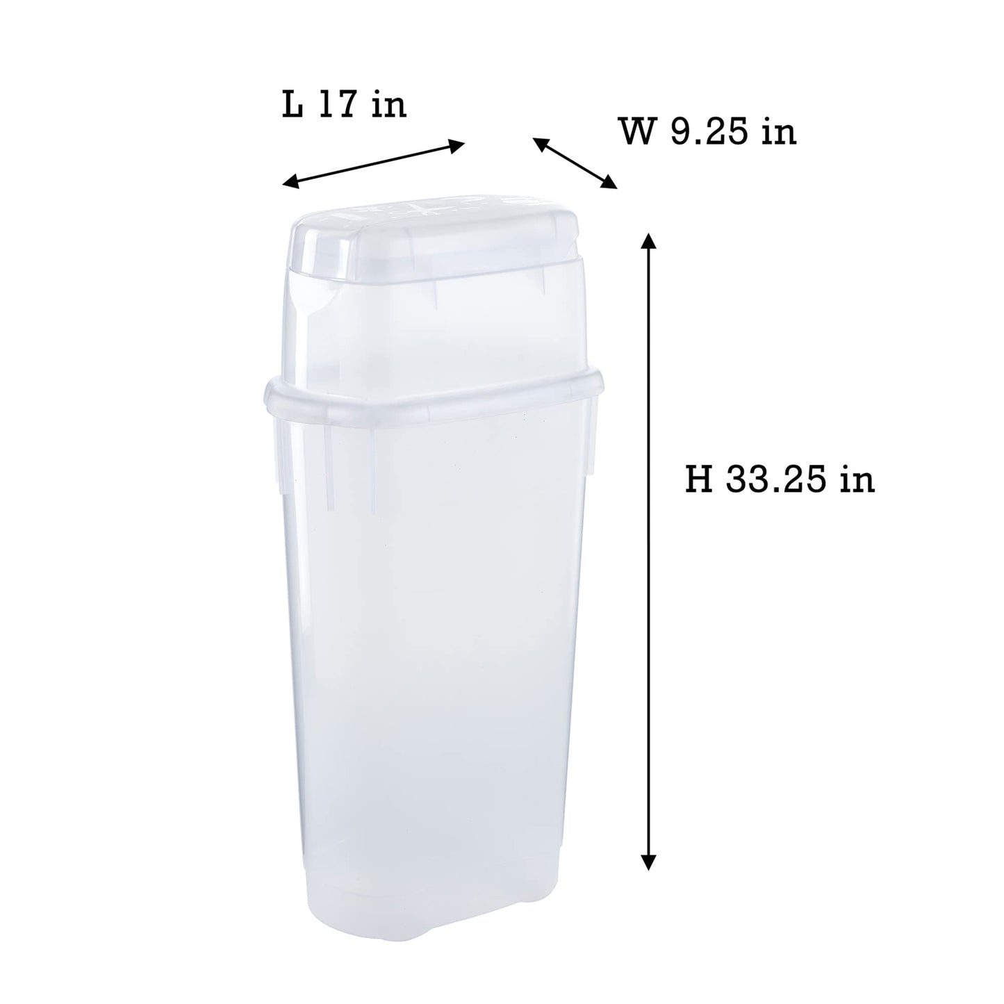Rubbermaid Wrap N' Craft Plastic Wrapping Paper Organizer Storage Container with Top Ornament