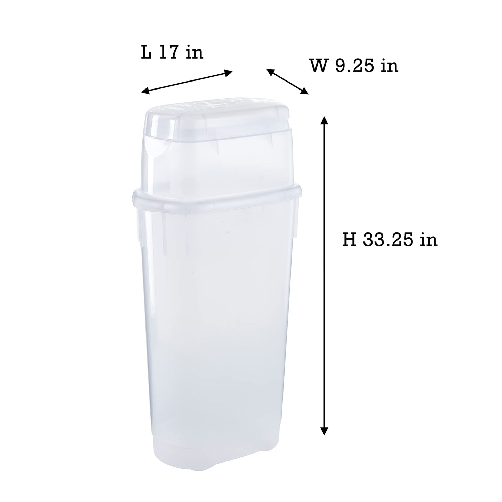 Rubbermaid Wrap N' Craft Plastic Wrapping Paper Organizer Storage Container with Top Ornament