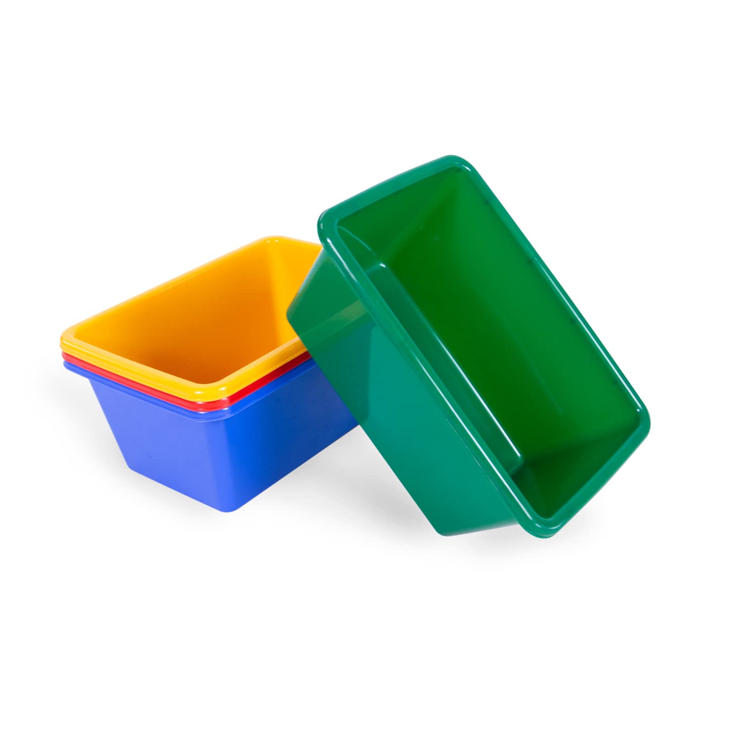 UNiPLAY Small Stackable Storage Bins for Closet Organizers, Food Organizer Bins, Pantry Storage and