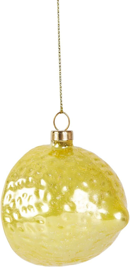 Hanging Christmas Ornaments, 2025 Glass Blown Christmas Tree Ornaments, Christmas Tree Decorations, Funny Gifts & Home Decor, Lemon