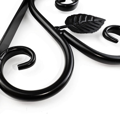 TIHOOD 4PCS Plants Hangers Outdoor Indoor Decor, Wall Hooks for Hanging Plant Bracket, Plant Hooks for Bird Feeder, Wind Chime, Lights, Lanterns