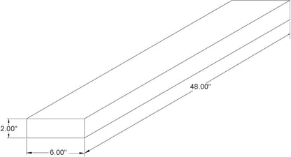 joelsantiques 48 Inch Wooden Floating Shelves for Wall - 48x6x2 in - Made of Natural Wood - Long Heavy Duty Rustic Wall Shelves for Bedroom - Perfect for Living Room, Kitchen - Gray - Grey