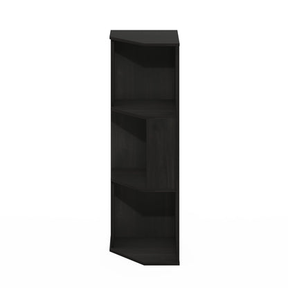 Furinno ECON Corner Shelf, 3-Tier Corner Book Shelf, Standing Storage Shelves, Cube Display Rack