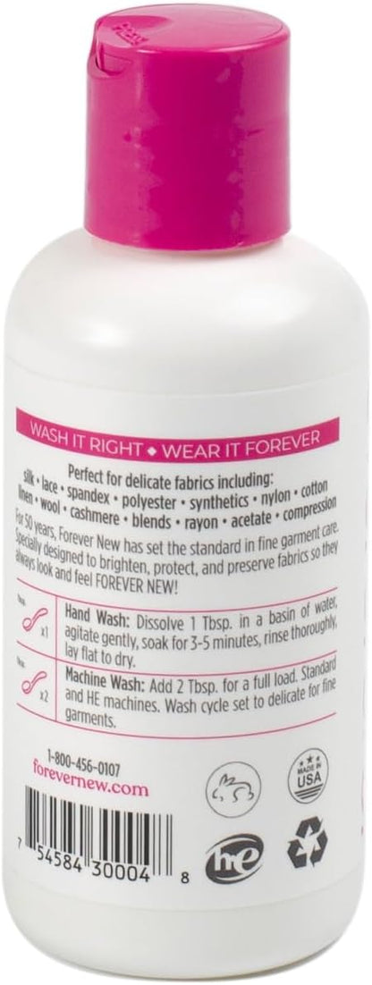Forever New 4oz Liquid Original Scent Fabric Care Wash - Natural Laundry Detergent