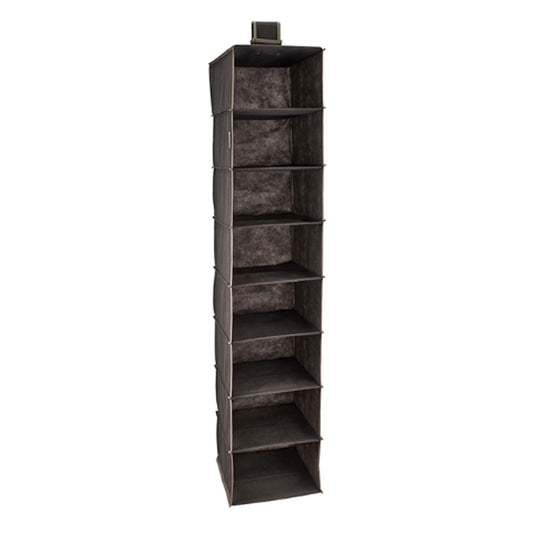 ClosetMaid 31454 8-Shelf Hanging Closet Organizer, Gray