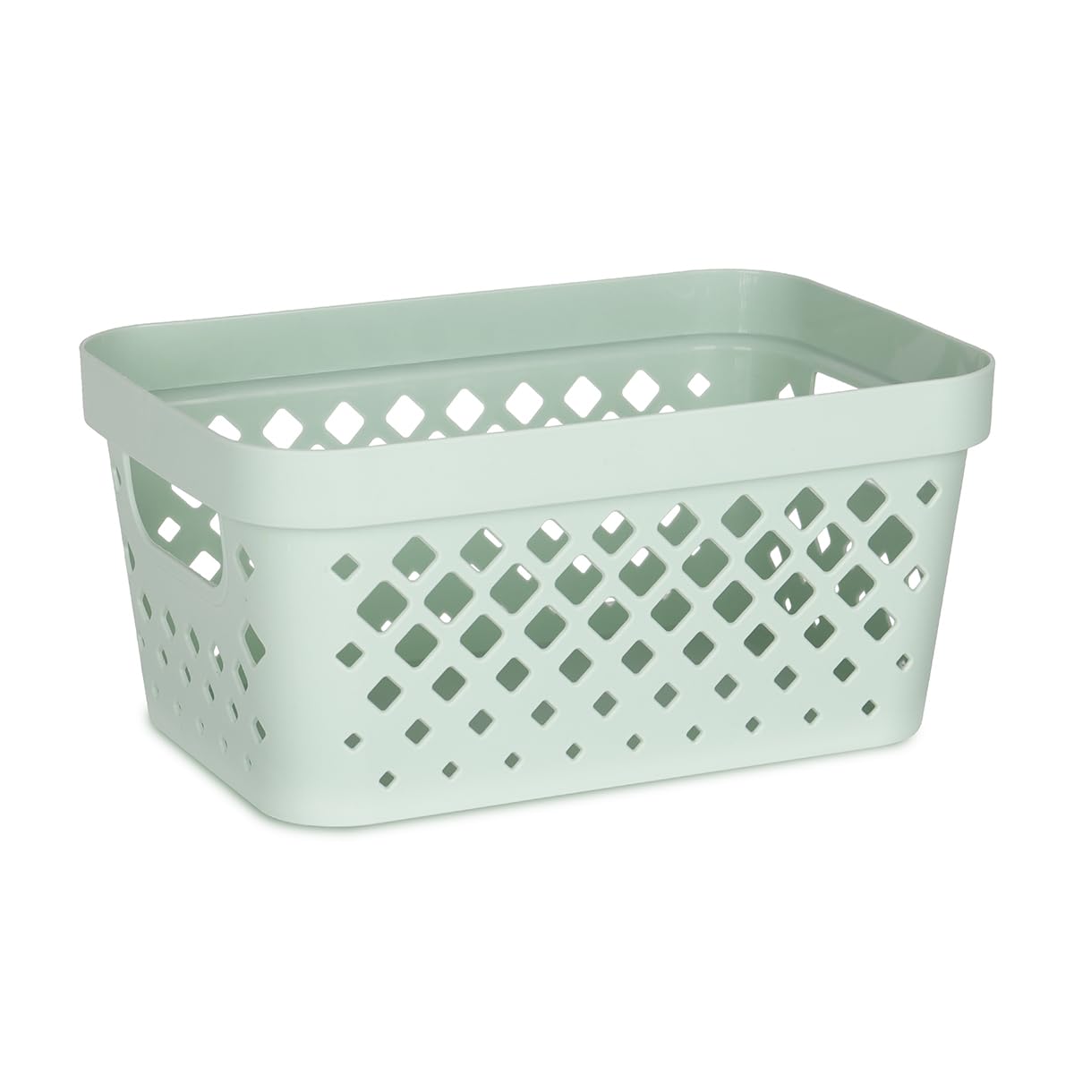 Glad Plastic Baskets for Organizing, Set of 6 | Pantry Storage for Under Counter, Linen Closet, and