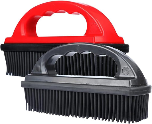 Rubber Pet Hair Removal Brush Lint & Hair Removal Cat Dog Hair Remover Brush Pet Hair Removal Tool