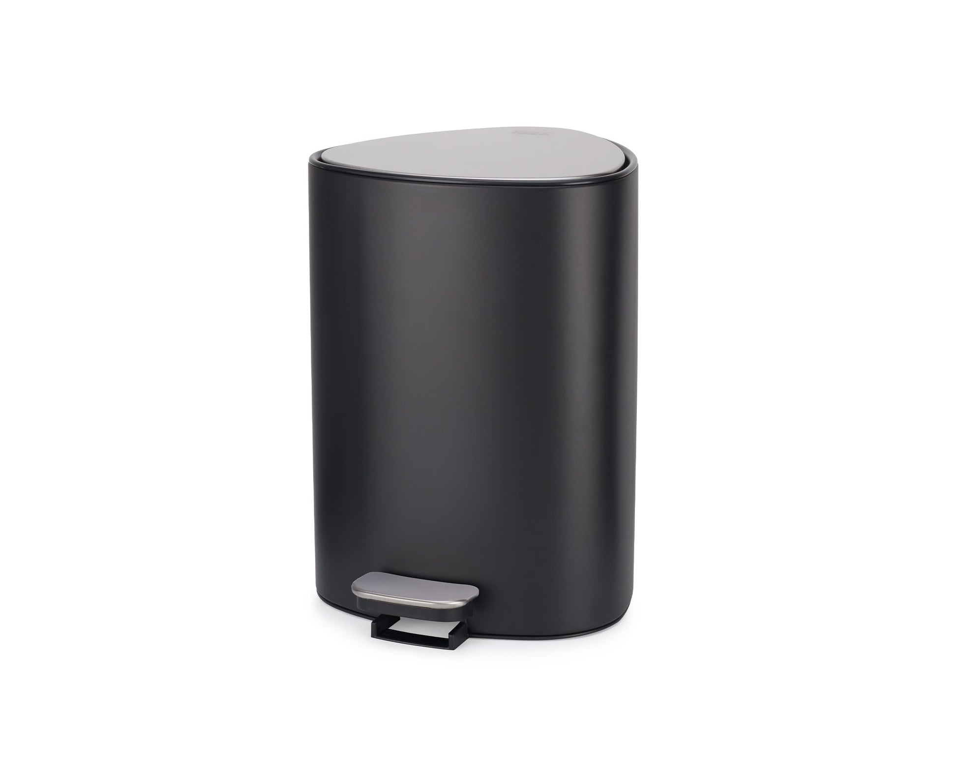 Joseph Joseph EasyStore Stainless Steel 5 Liter/1.3 Gallon Pedal Trash Can with Bin Liner Storage