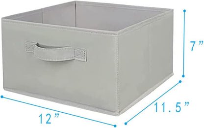 Hanging Shelf Closet Storage Organizer Removable Drawers ，Hanging Storage Organizer Hanging Sweater 2 Sock Underwear Drawers for Closet, Bedroom, Light Grey