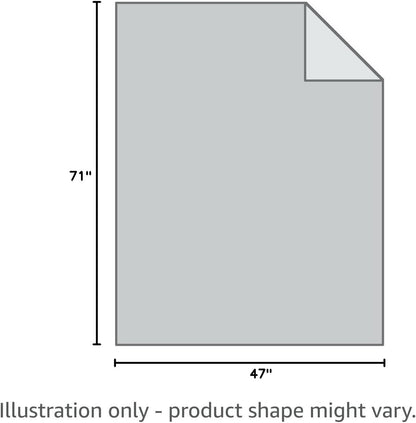 Chunky Knit Blanket Throw - Handmade, Gift Sofa Bed Blanket (Camel 47"x71")