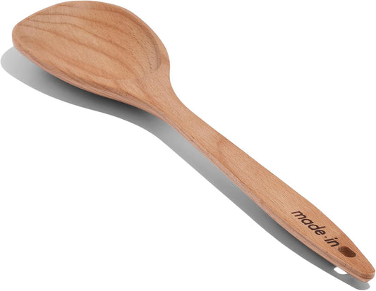 Made In Cookware - Wooden Spoon - Handcrafted for Thorough Mixing and Gentle Cookware Care