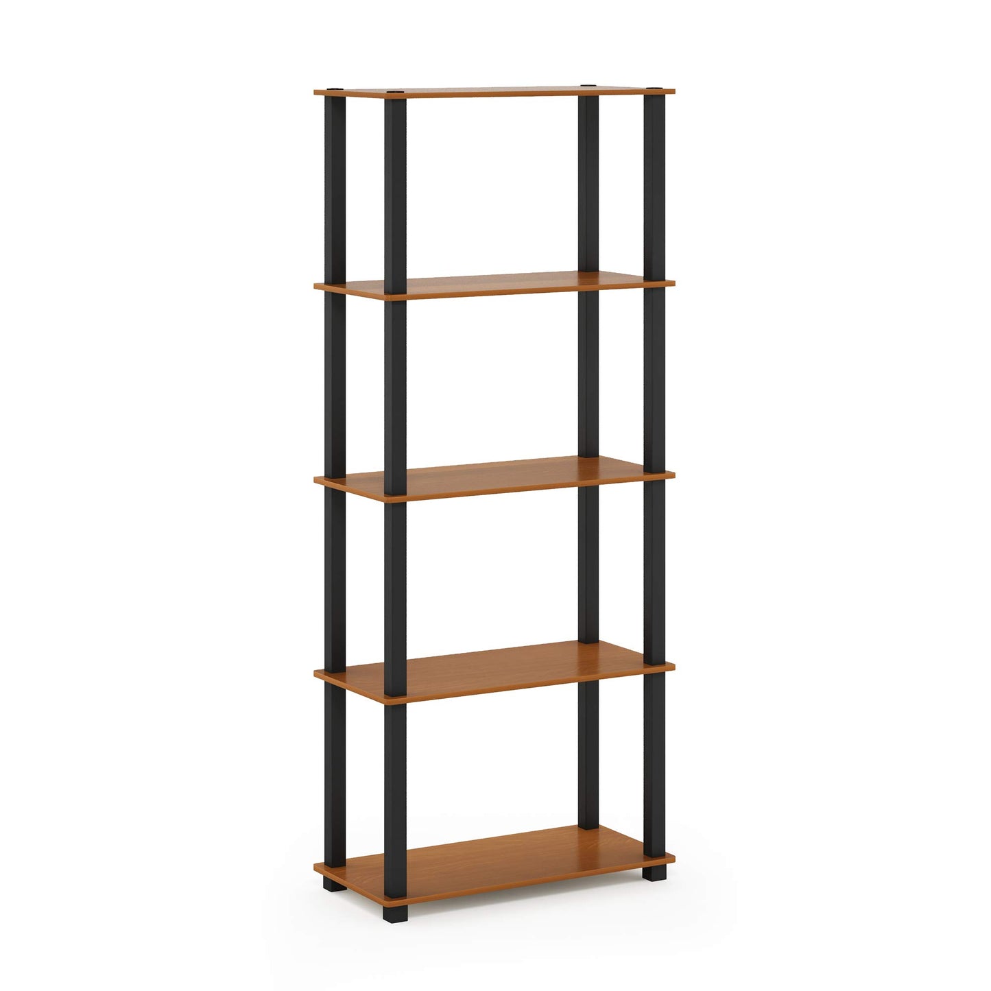 Furinno Turn-N-Tube 5-Tier Multipurpose Shelf / Display Rack / Storage Shelf / Bookshelf, Square