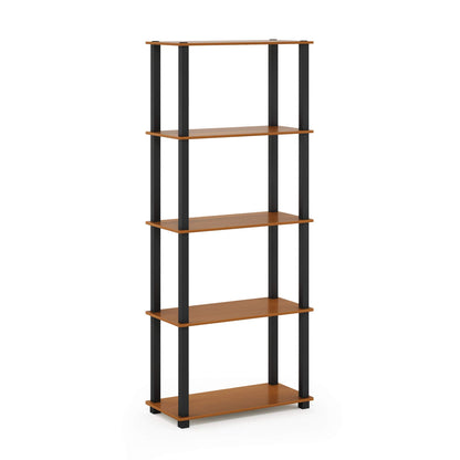 Furinno Turn-N-Tube 5-Tier Multipurpose Shelf / Display Rack / Storage Shelf / Bookshelf, Square