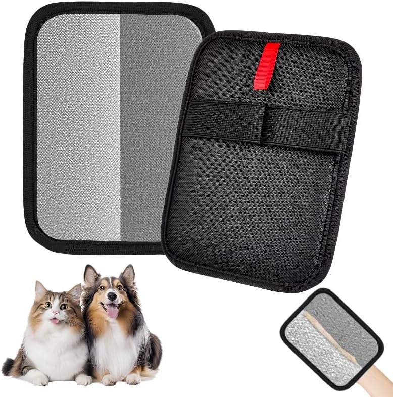 Pet Hair Remover, electrostatic pet Hair Removal Gloves, cat and Dog pet Hair Removal Tools, Suitable for Bed Sheets, Blankets, Clothes, Sofas, Multi-Functional Beauty Gloves -1 Piece