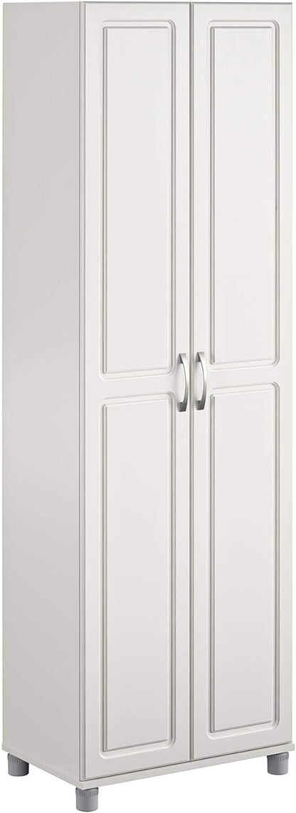 SystemBuild Evolution Kendall 24" Utility Storage Cabinet - White