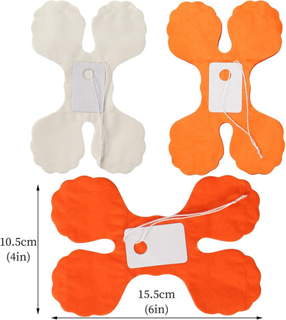 Orange Beige Fall Baby-Shower Party-Decorations Streamers Garland - 157Ft Four-Leaf Clover Autumn Harvest Thanksgiving Hanging Banner,Boho Birthday Bridal Wedding Engagement Bachelorette Decor Hugtmr