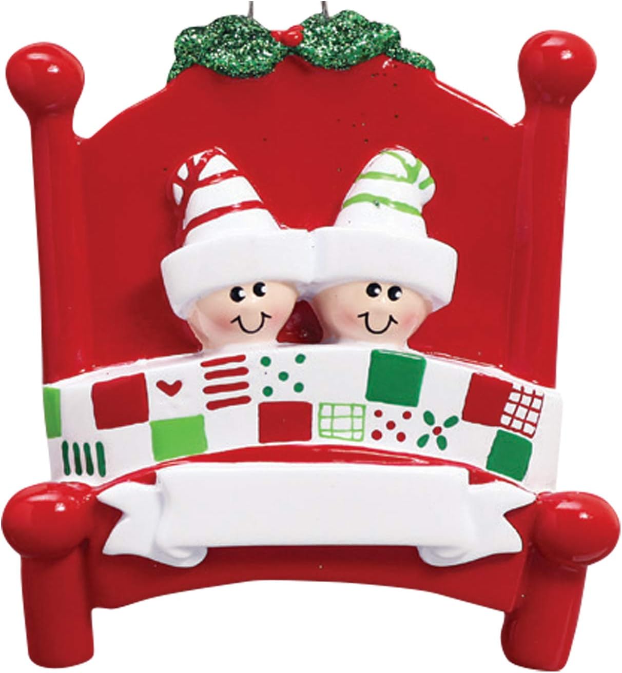 Personalized Family Christmas Ornament - Custom 'First Christmas' Family Ornament 2024 'Better Together' Customized Hanging Ornament