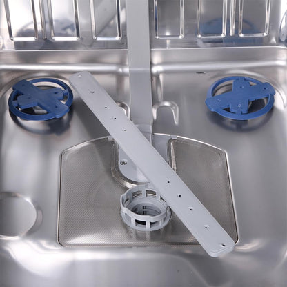 Large Capacity 24 inch Top Control Built-In Dishwasher with Third Rack ??ENERGY STAR Certified, 47-dBA Ultra-Quiet, Stainless Steel (Black)