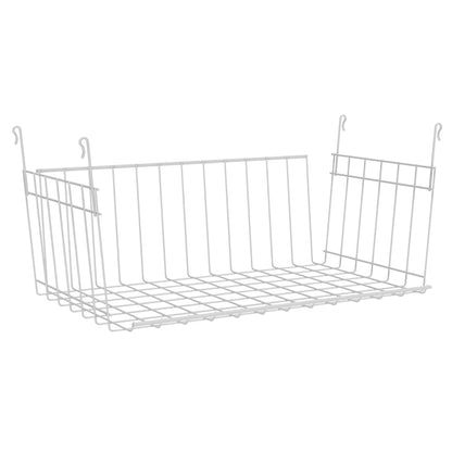 ClosetMaid Wire Hanging Shelf Basket for Storage, Organization in Closet or Pantry, No Assembly or