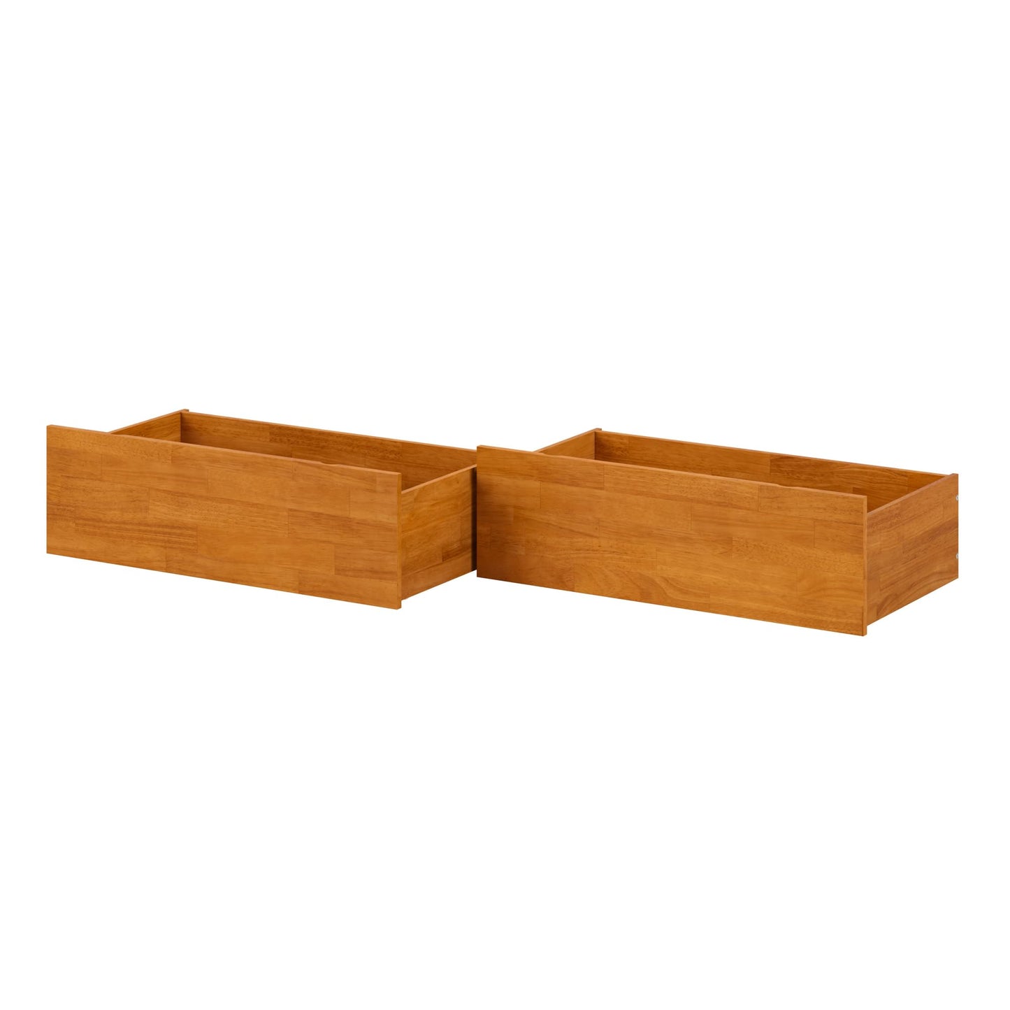 AFI Twin/Full Under Bed Storage Drawers (Set of 2), Light Toffee