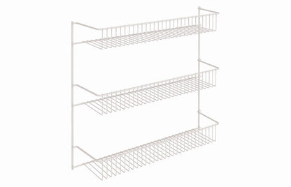 ClosetMaid 3-Tier Hanging Wall Mounted Metal Rack for Spices, Shelf Storage, Pantry Organization