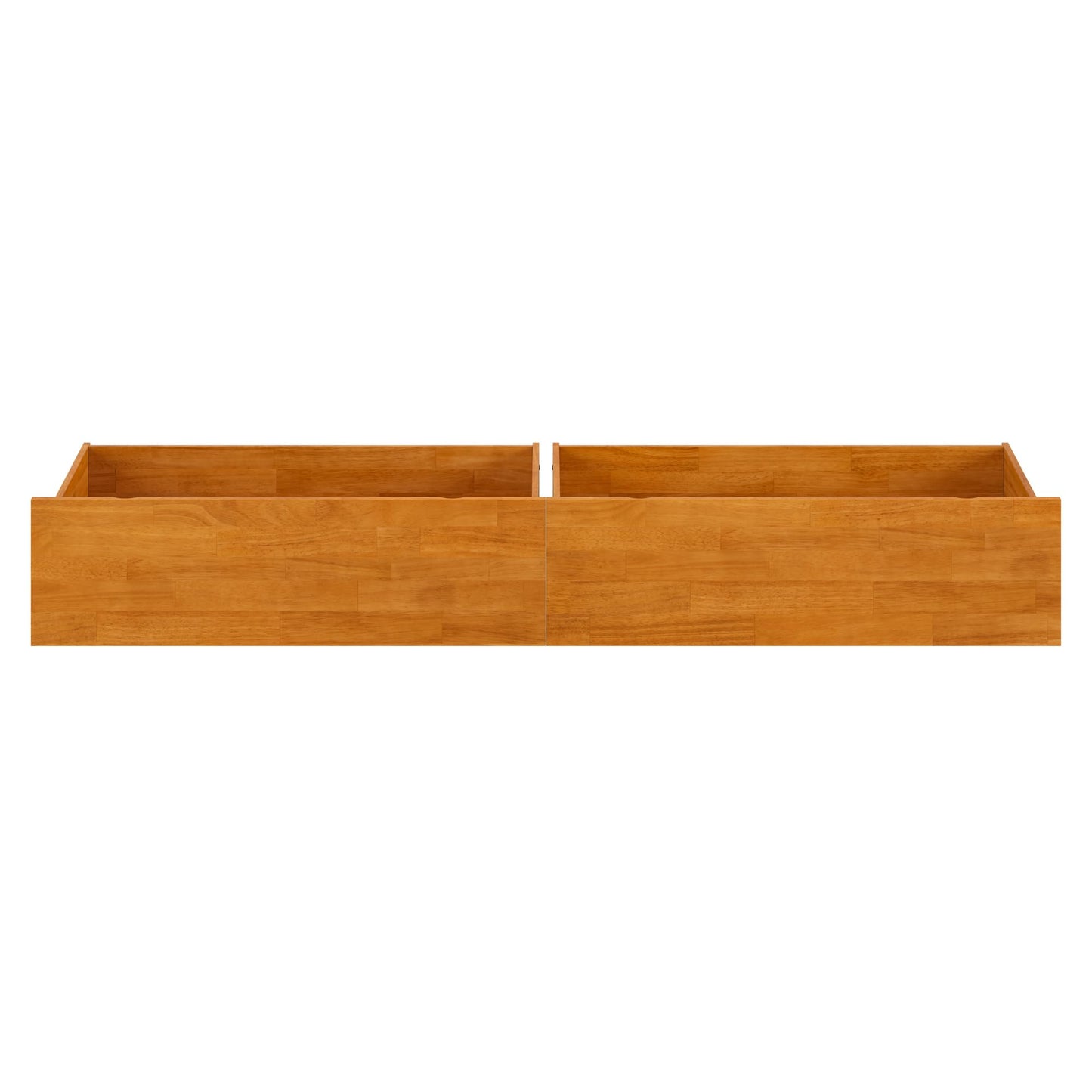 AFI Queen/King/Twin XL Under Bed Storage Drawers (Set of 2), Light Toffee