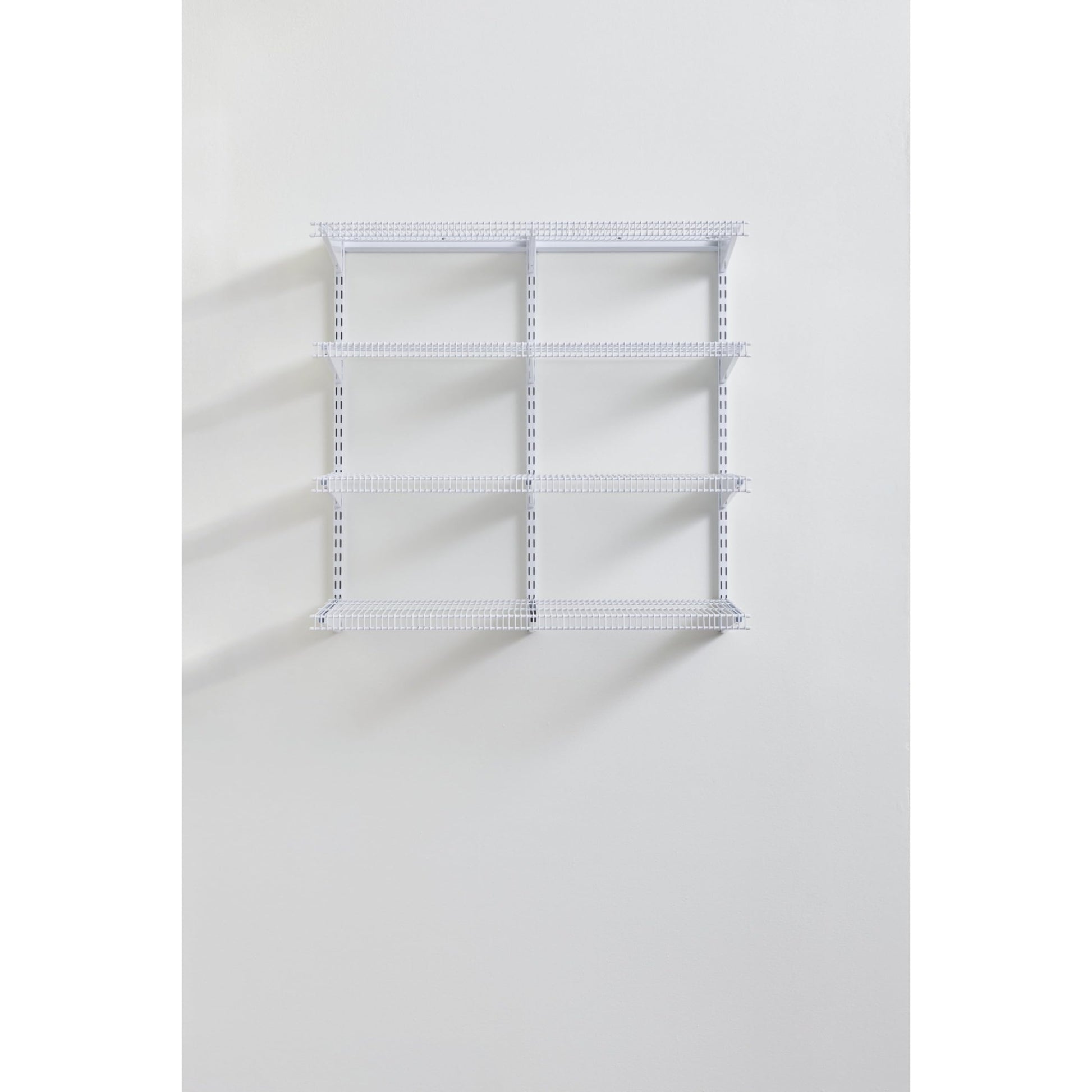 Rubbermaid 36" Pantry Organization Shelf System Direct Wall Mount 4 Shelves and Mounting Hardware