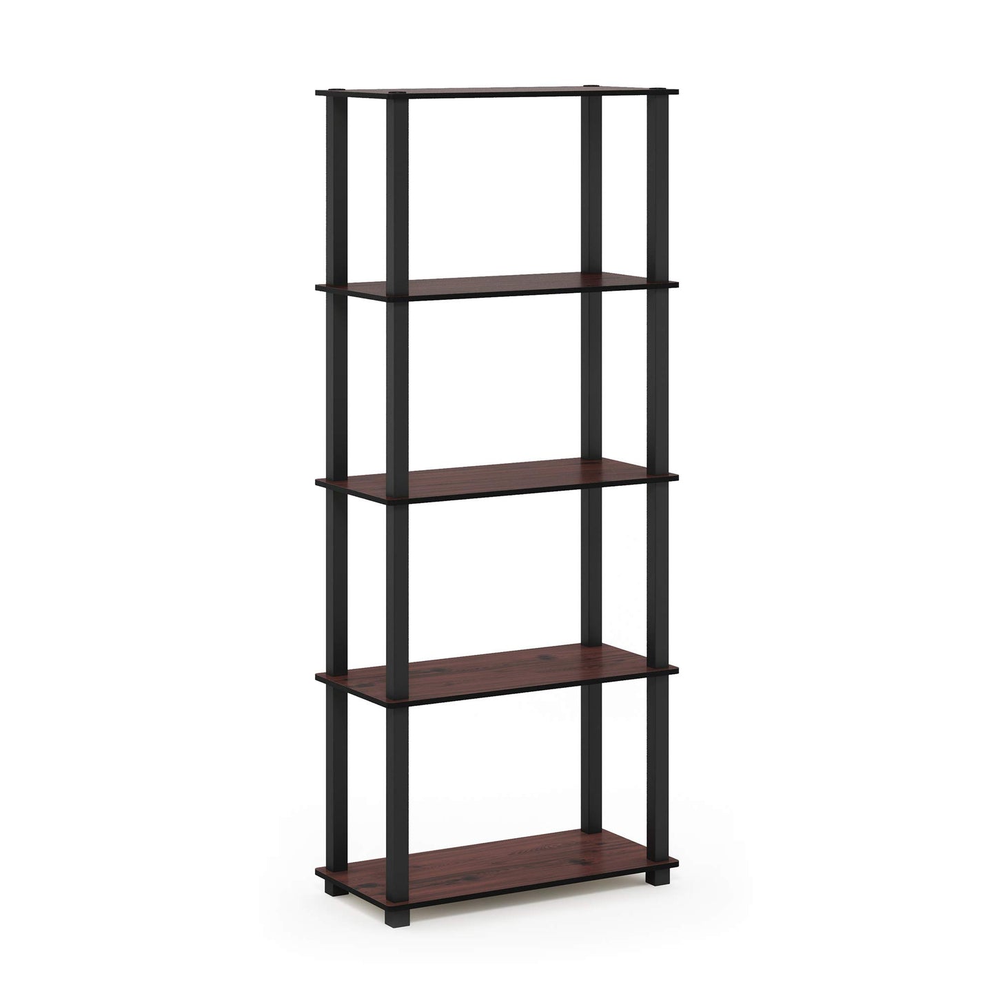 Furinno Turn-N-Tube 5-Tier Multipurpose Shelf / Display Rack / Storage Shelf / Bookshelf, Square