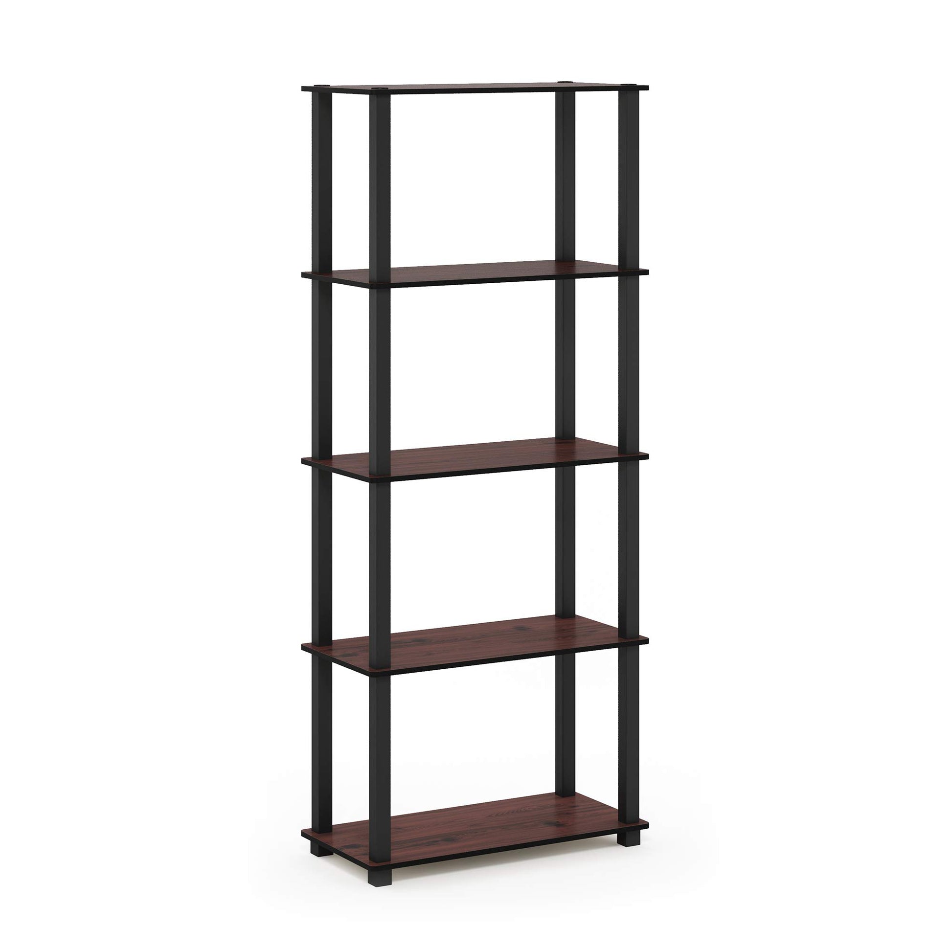 Furinno Turn-N-Tube 5-Tier Multipurpose Shelf / Display Rack / Storage Shelf / Bookshelf, Square