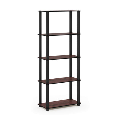 Furinno Turn-N-Tube 5-Tier Multipurpose Shelf / Display Rack / Storage Shelf / Bookshelf, Square