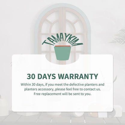 TAMAYKIM 4 Inch Ceramic Plant Pots with Drainage Holes, Modern Flower Planter with Saucer for Indoor Plants, Succulent, Cactus & Herbs, White, Set of 4 (Plants Not Included)