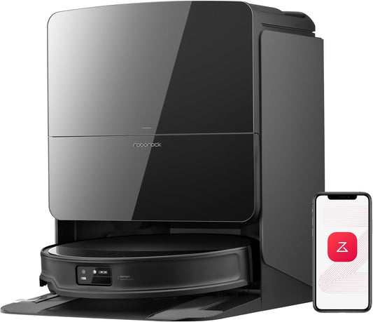 roborock Saros 10R Robot Vacuum and Mop, 22,000 Pa Suction, Zero-Tangling, 3.14’’ Ultra Slim